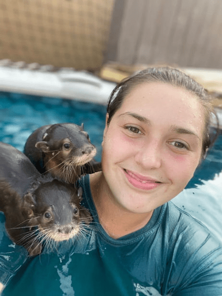 a person posing for the camera